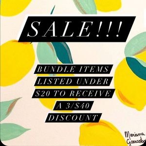 3/$40 SALE!